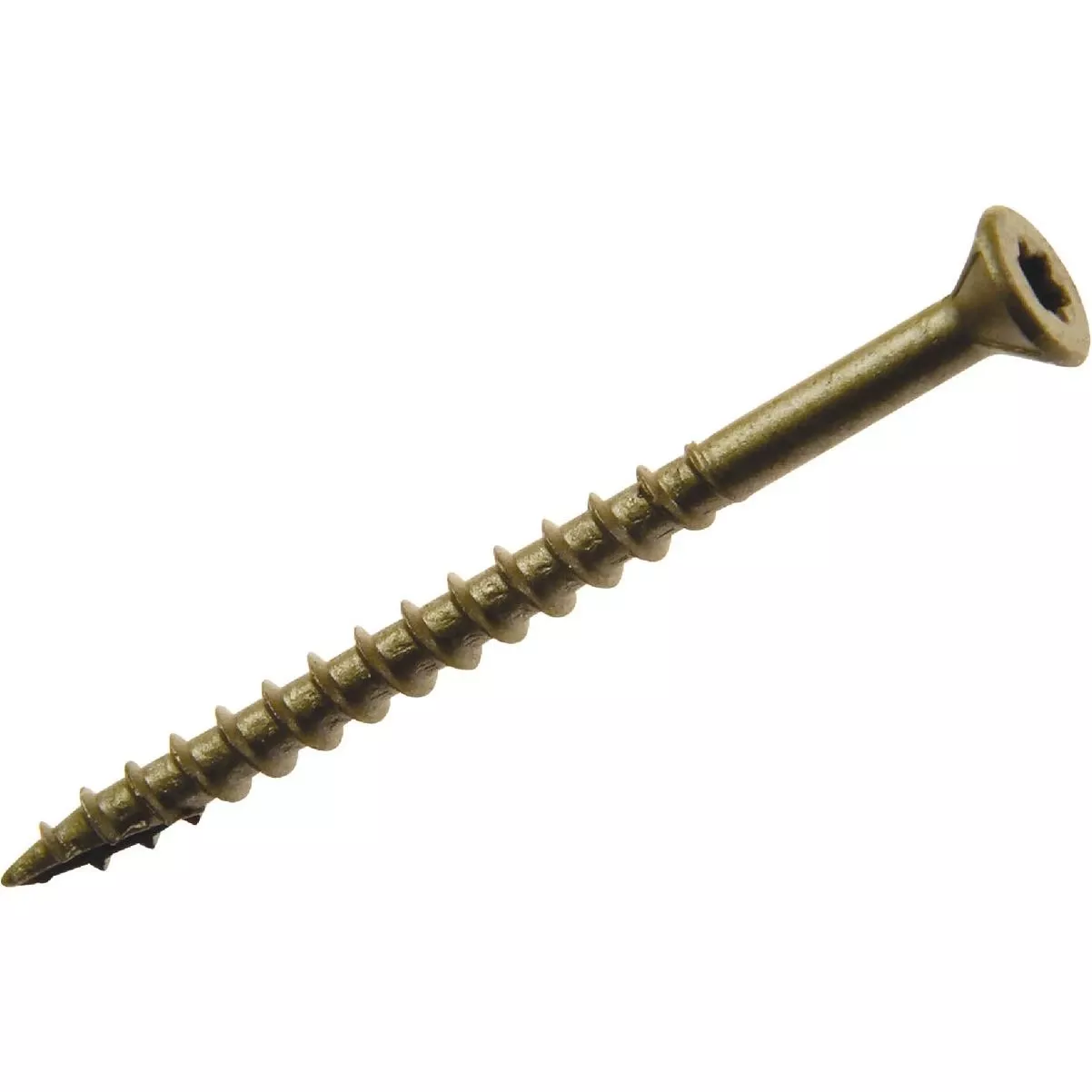 #10 X 4 In. Gold Star Bugle-head Wood Exterior Screw (1 Lb. Box)