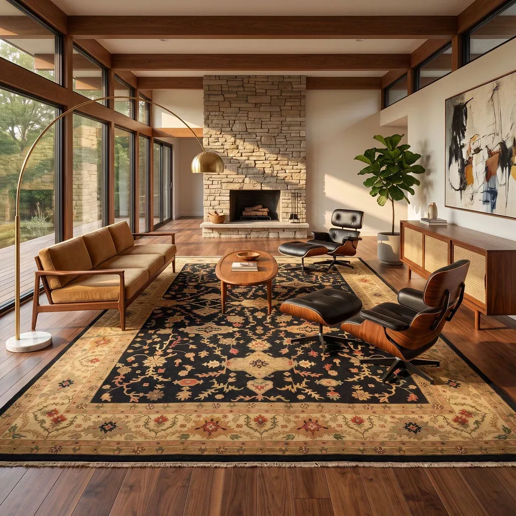 11'11''x18'10'' Hand Knotted Wool Charcoal, Beige Soumak Traditional Reversible Flatweave Rug
