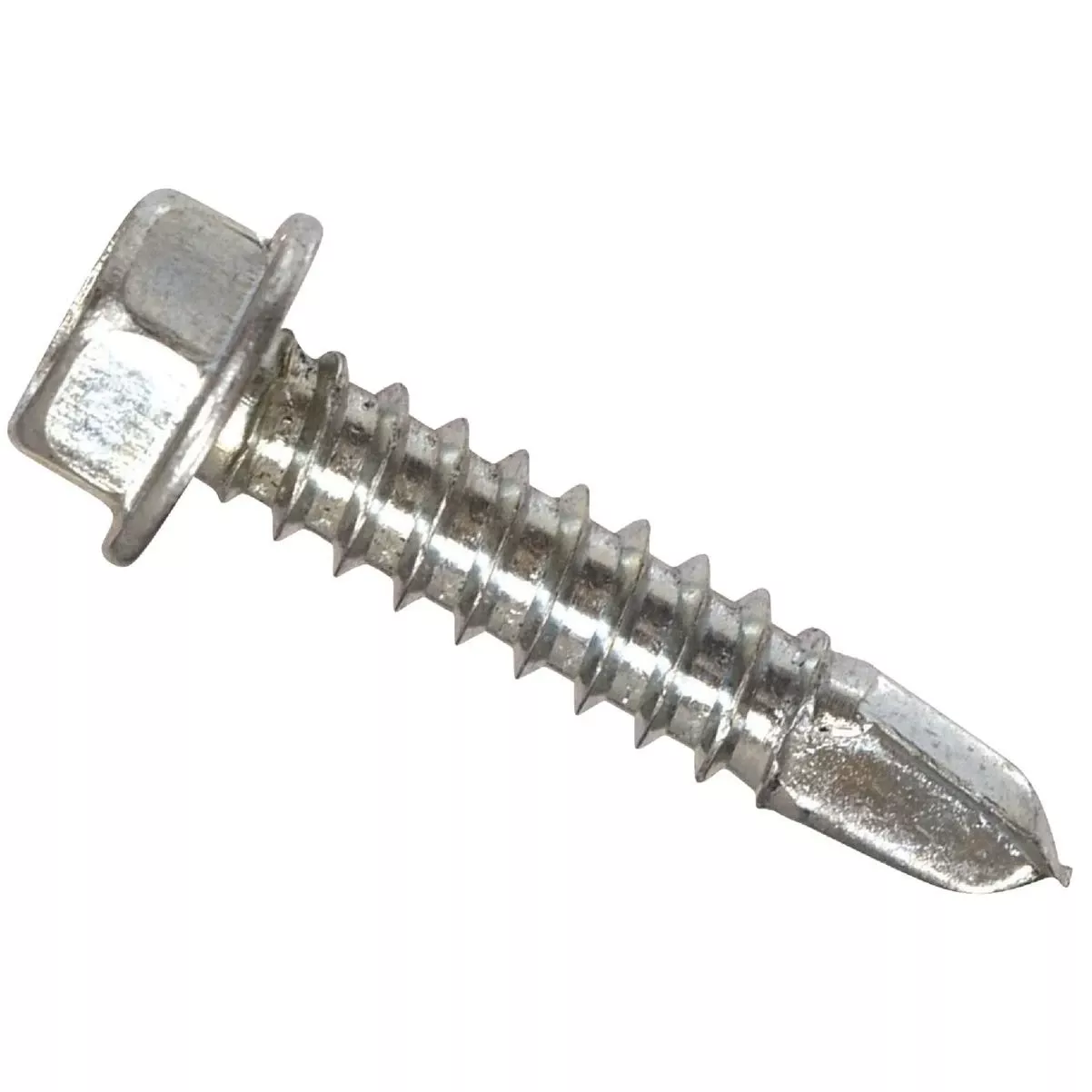 #12 - 14 X 2 In. Hex Washer Head Self-drilling Sheet Metal Screw (100 Ct.)