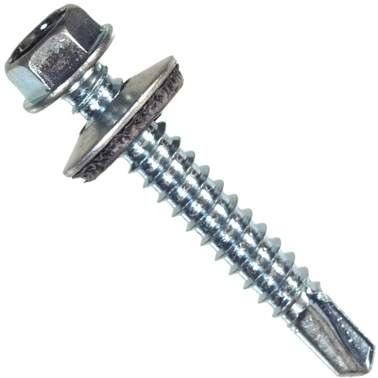 #12 - 14 X 2 In. Washer Head Self-drilling Sheet Metal Screw (100-count)