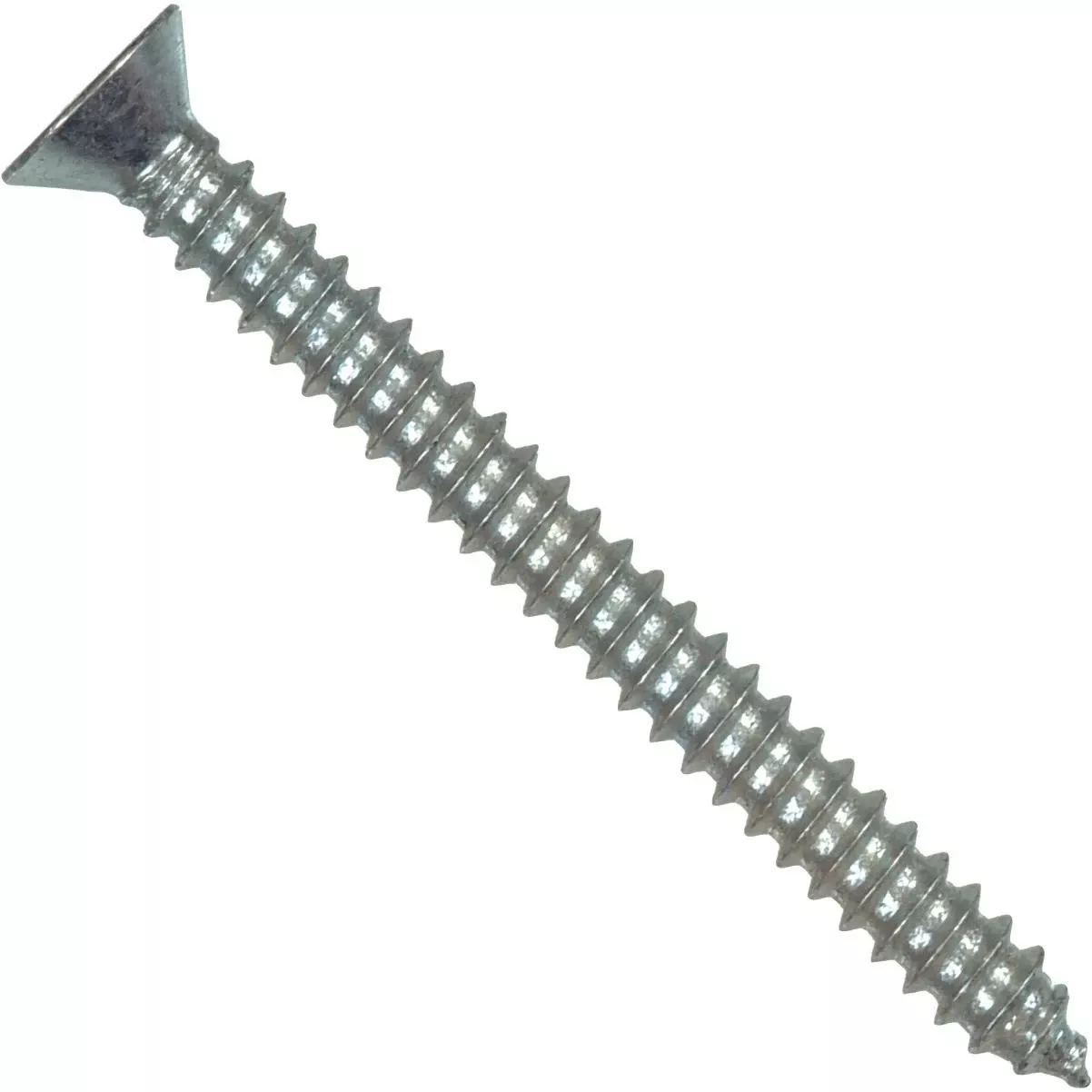 #12 X 1 In. Phillips Flat Head Zinc Sheet Metal Screw (100 Ct.)