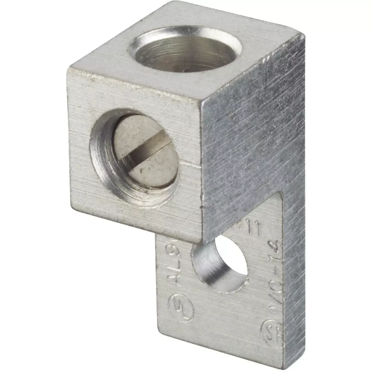 #14 Sol/str To #1/0 Single 1/4 In. Hole Mount Dual Rated Mechanical Lug