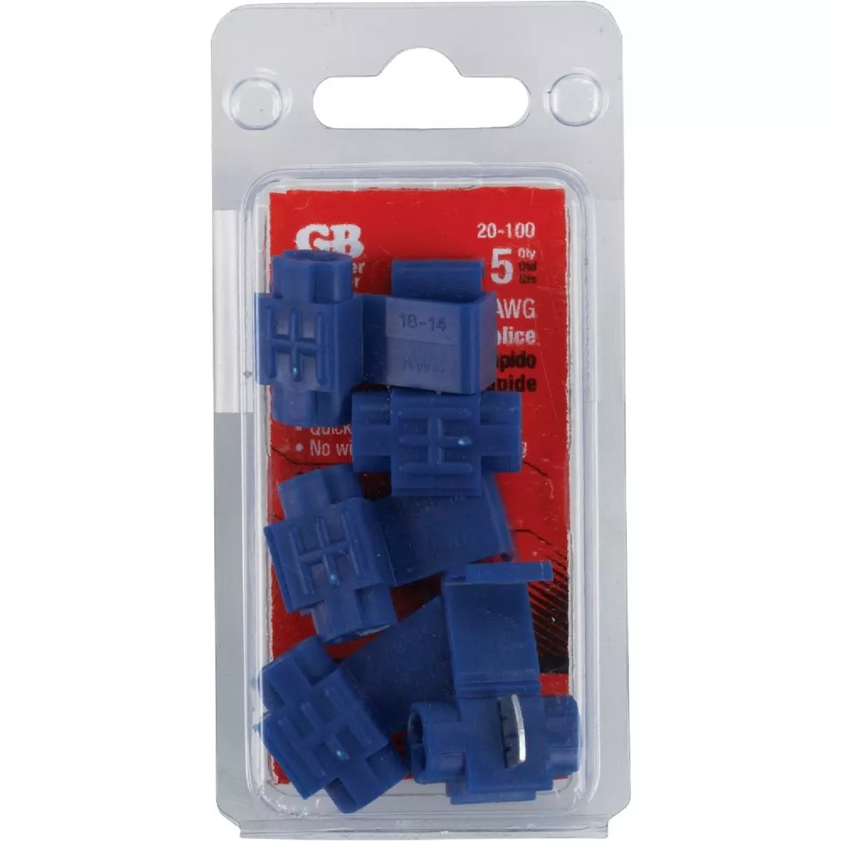 18 To 14 Awg Tap Splice (5-pack)