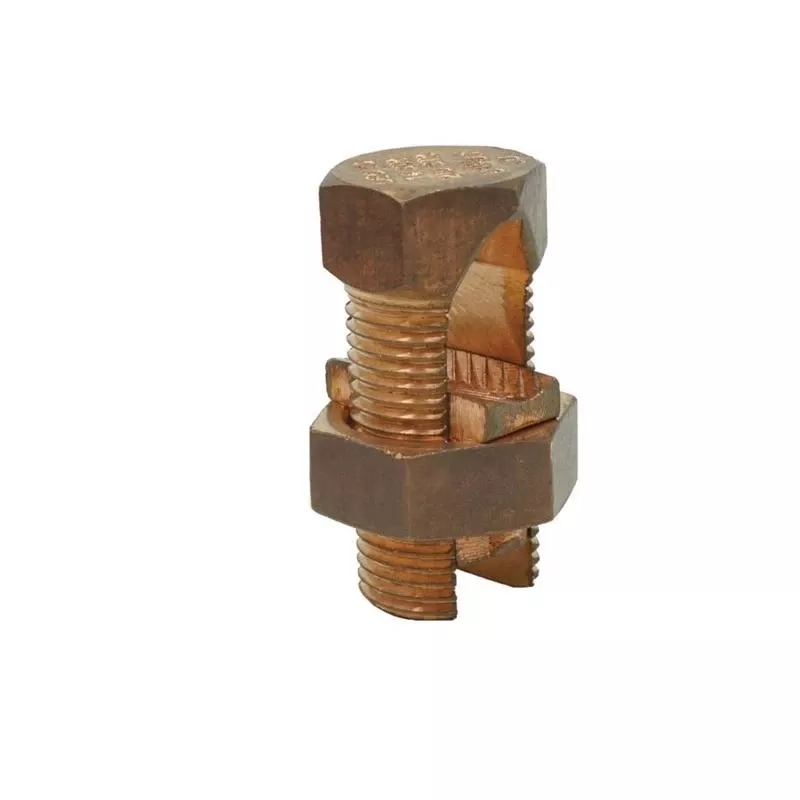 #2 Str To #2/0 Str Wire Copper Alloy Split Bolt Connector