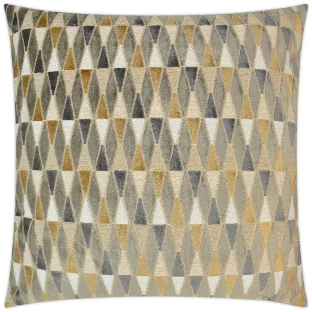 Abrash Mustard Yellow Throw Pillow Insert