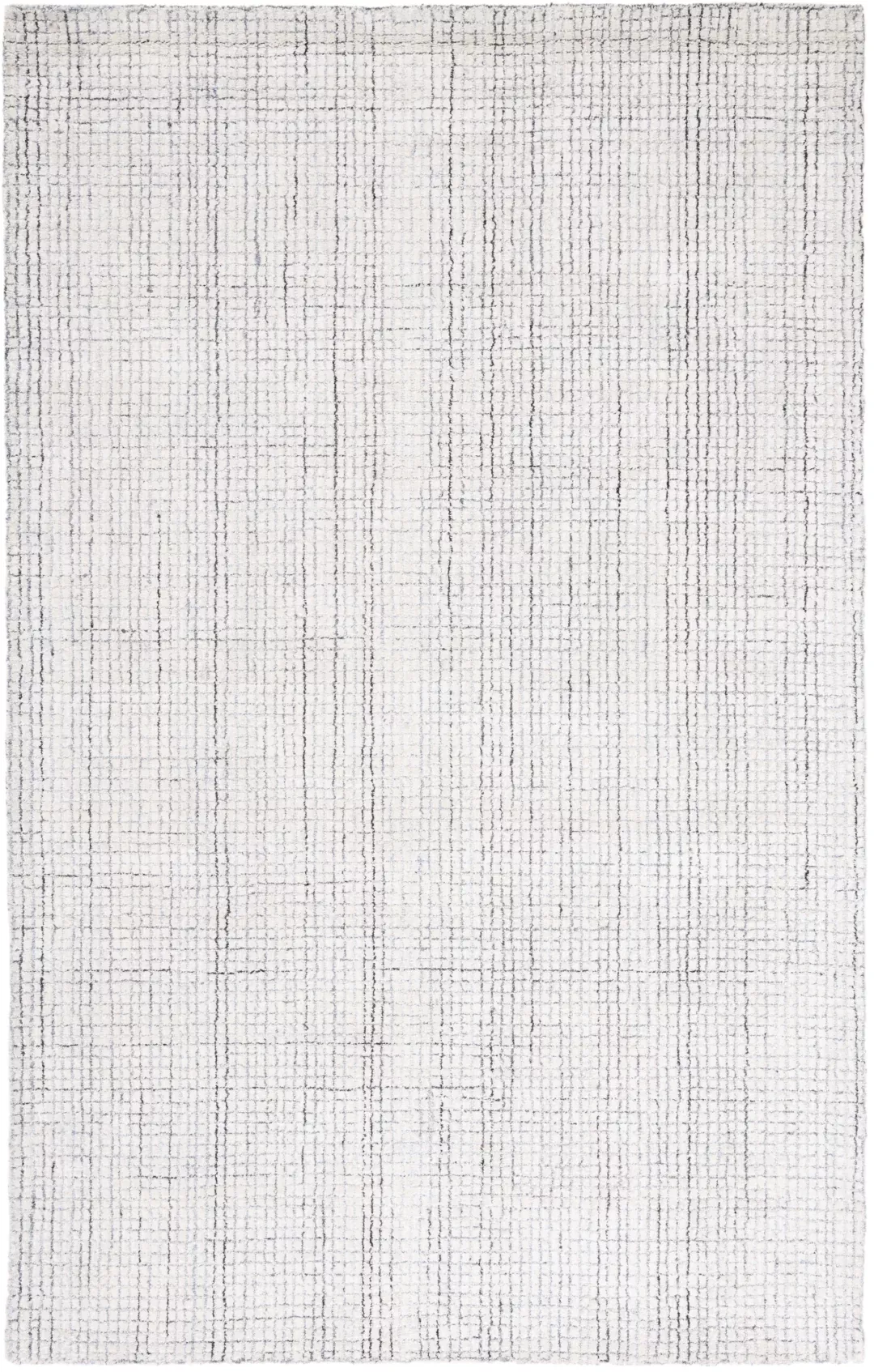 Abstract Hand Tufted Wool & Viscose Rug – Luxurious 8MM Pile, Elegant Design from India for Home Decor