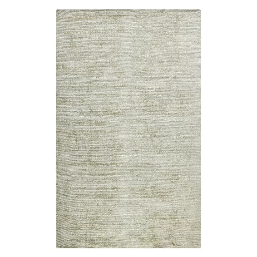 Affinity Hand-Loomed Art Silk Transitional Area Rug – Elegant Striped Floor Art for Any Room