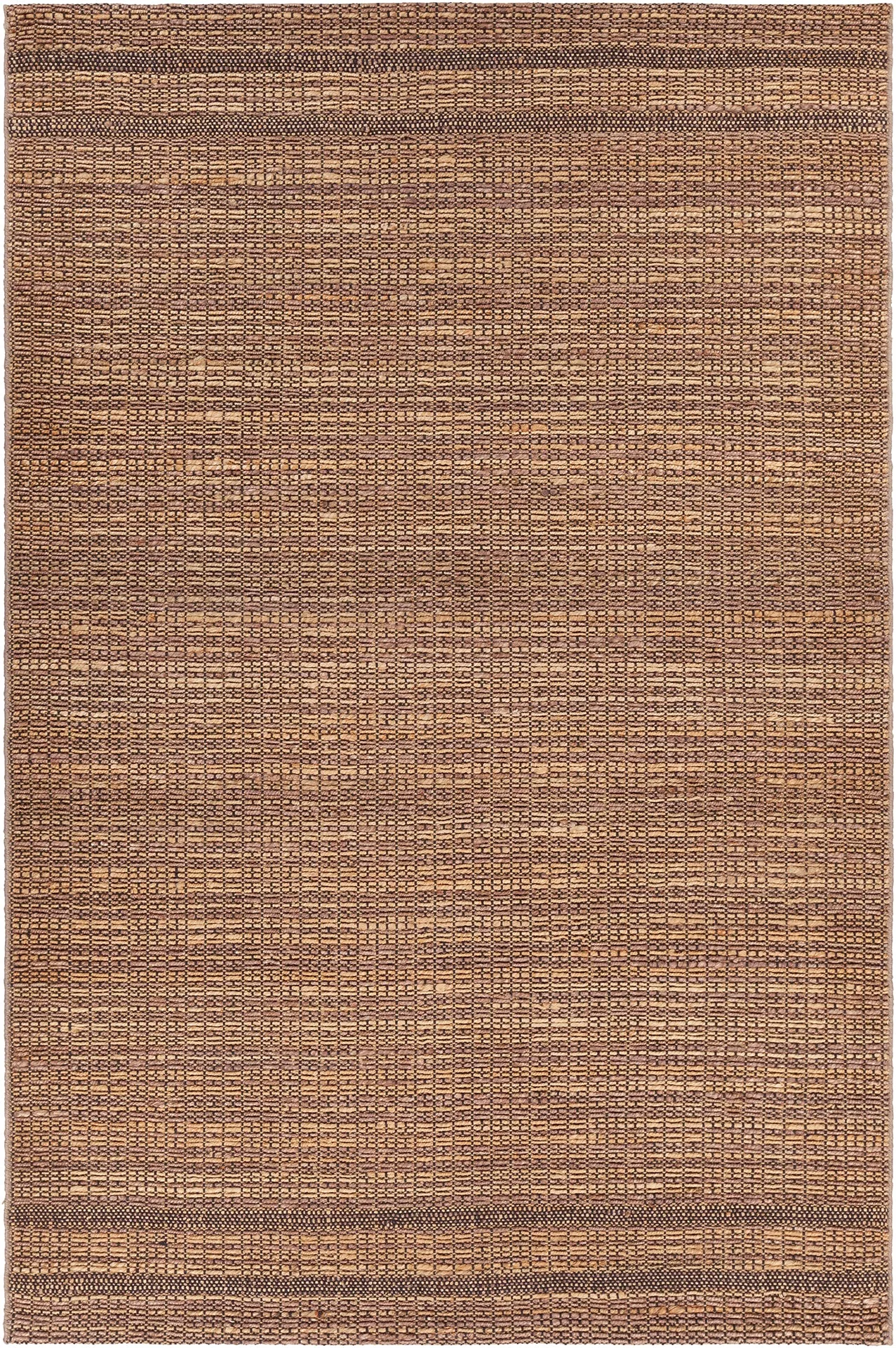 Agnes Hand-Woven Contemporary Rug - Eco-Friendly Jute & Cotton Blend for Stylish Interior Décor