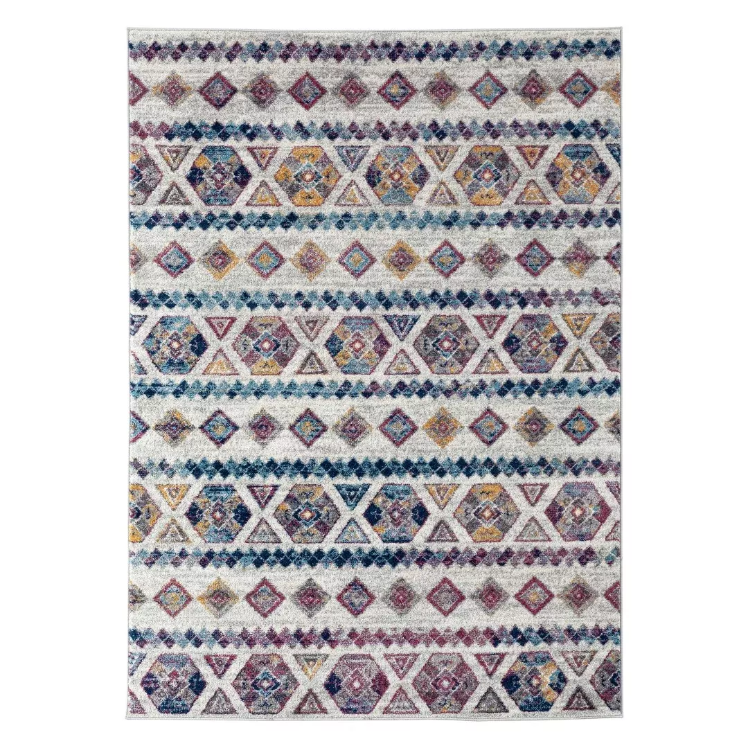 Alexandria Geometric Transitional Area Rug – Soft, Durable, and Stylish for Any Living Space Decor