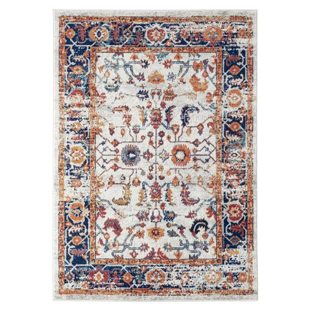 Alexandria Power-Loomed Transitional Area Rug – Stylish, Durable, and Perfect for High-Traffic Spaces