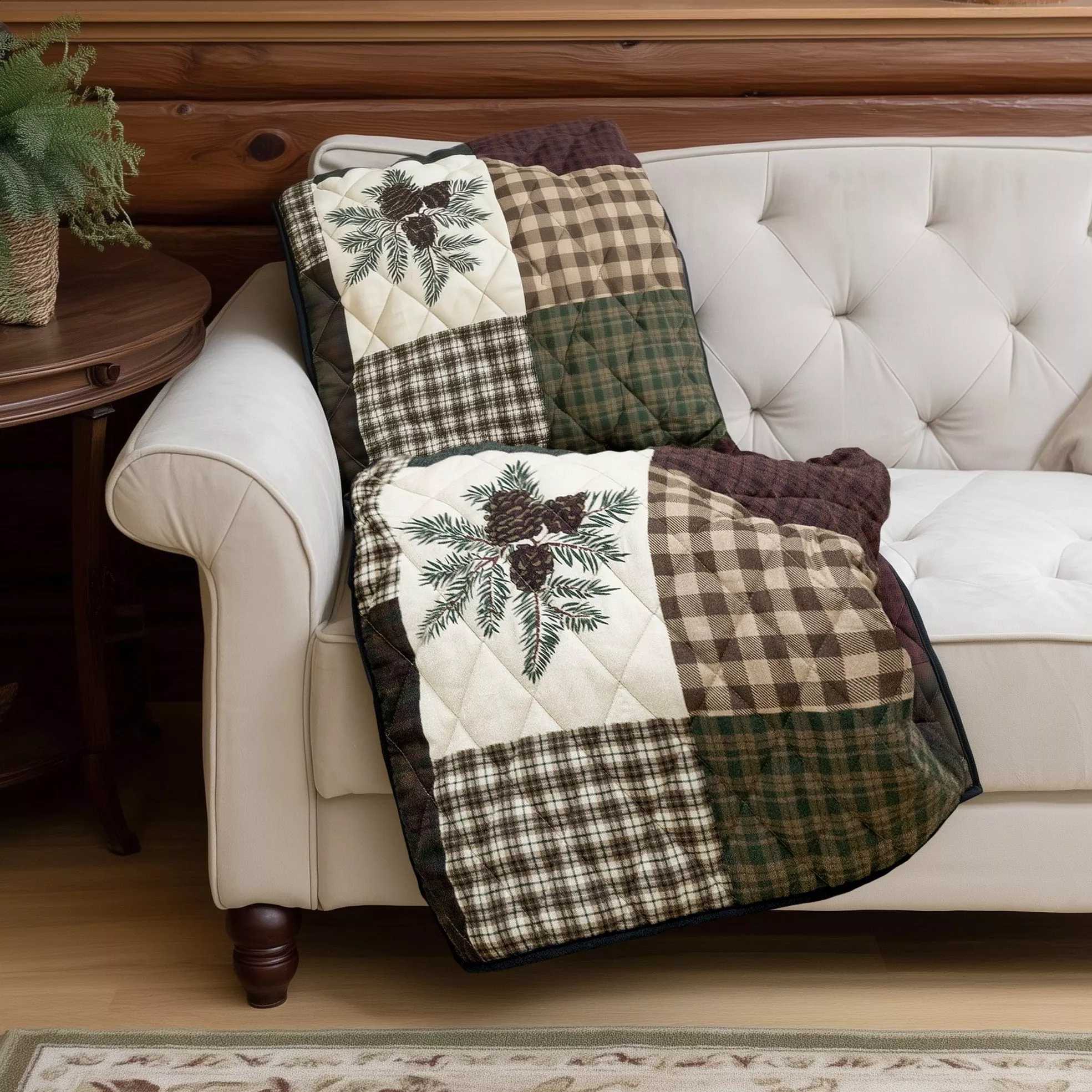 Alpine Plaid Throw