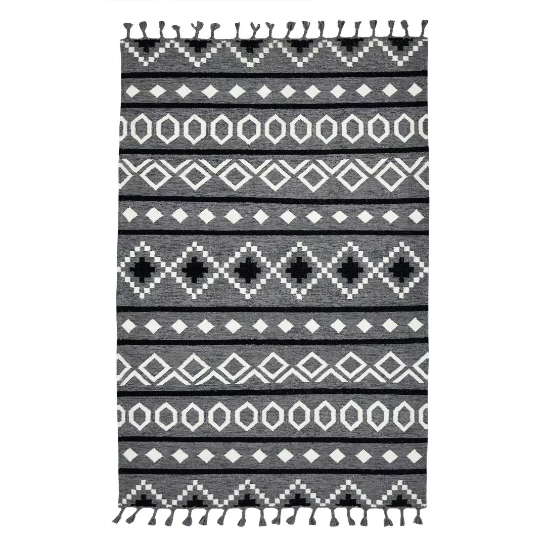 Artifacts Hand-Woven Tribal Southwestern Area Rug – Durable Wool, Eco-Friendly, Versatile Style