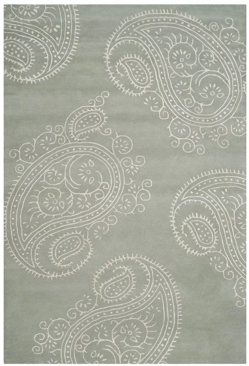 Bella Hand Tufted Wool/Viscose Area Rug – Luxurious 12mm Pile Height, Exquisite Indian Craftsmanship