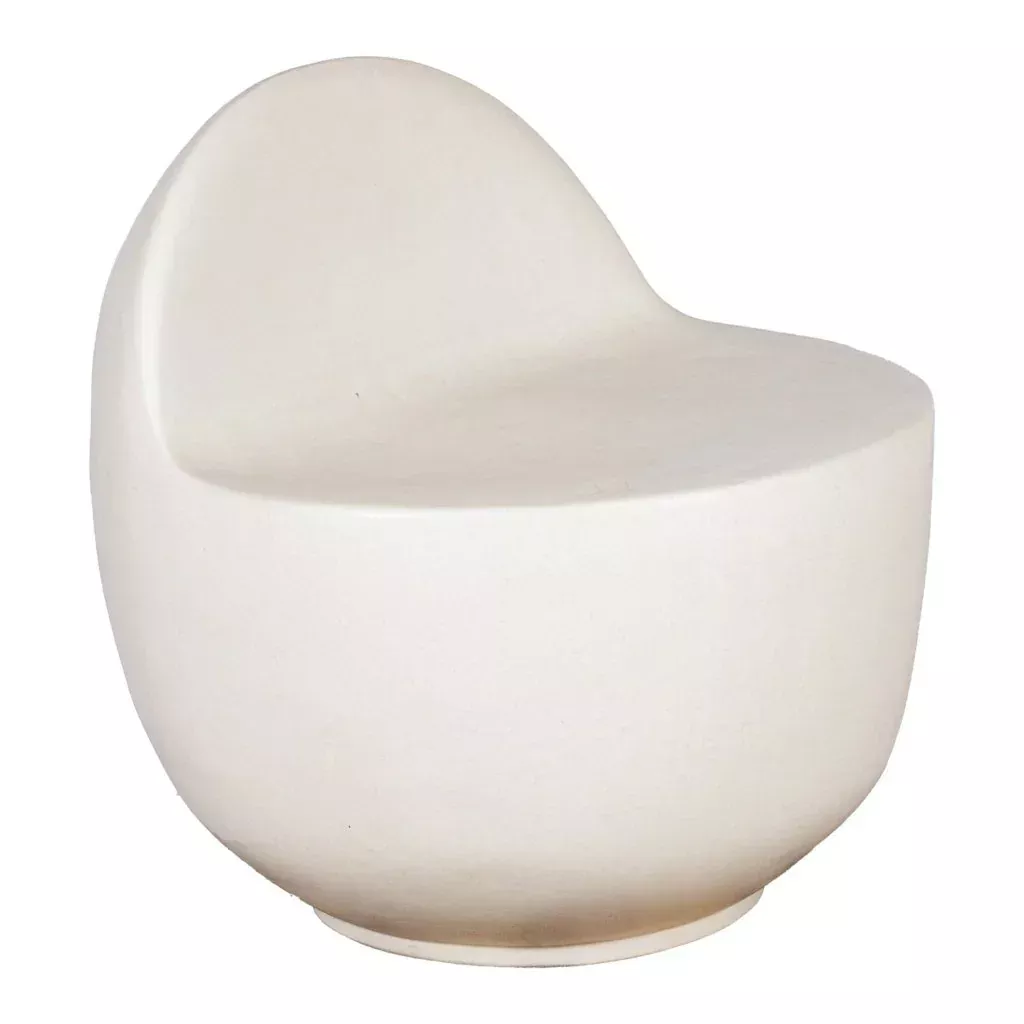 Bowness Glazed Ceramic Patio Stool