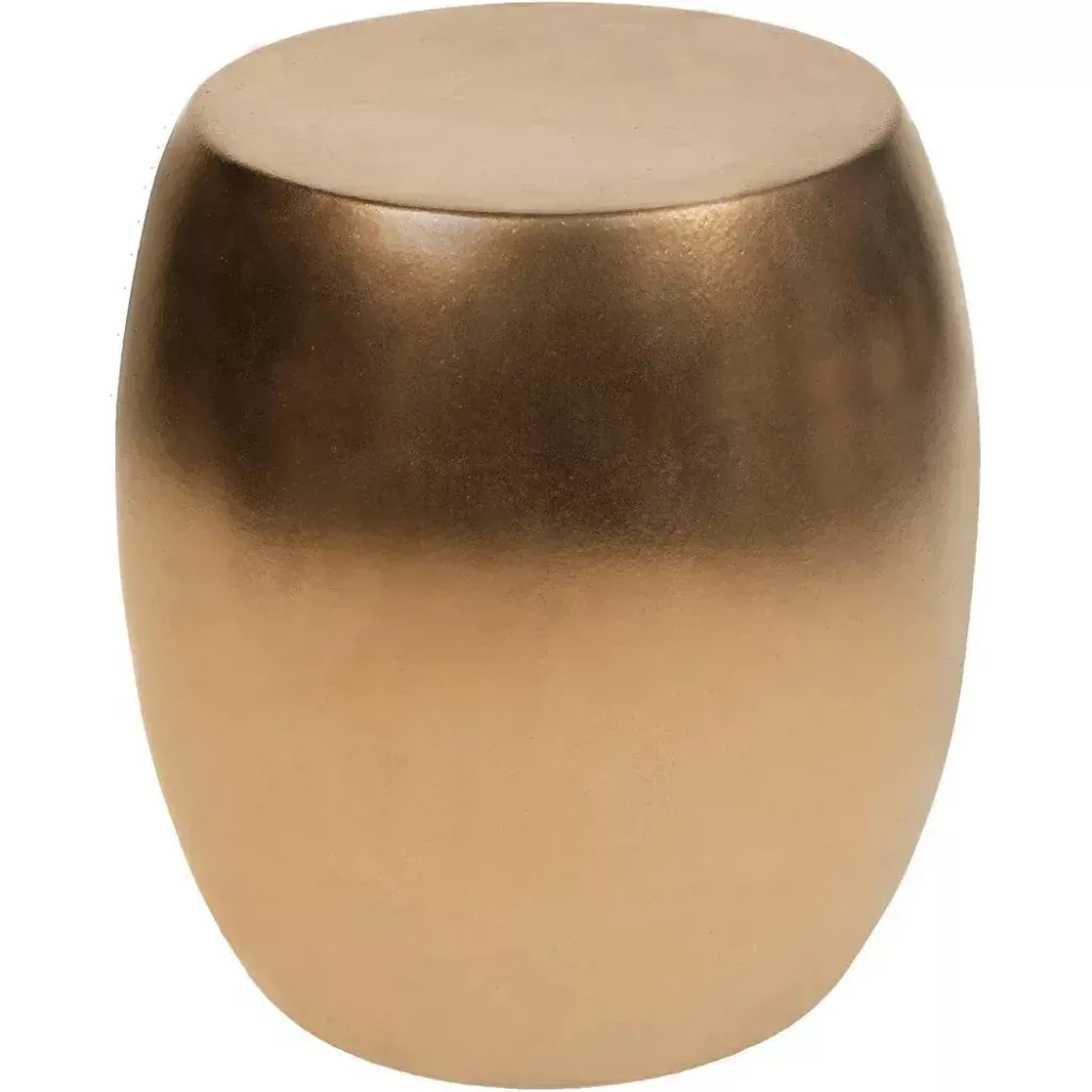 Bud Accent Table Brown Outdoor End Table Garden Stool