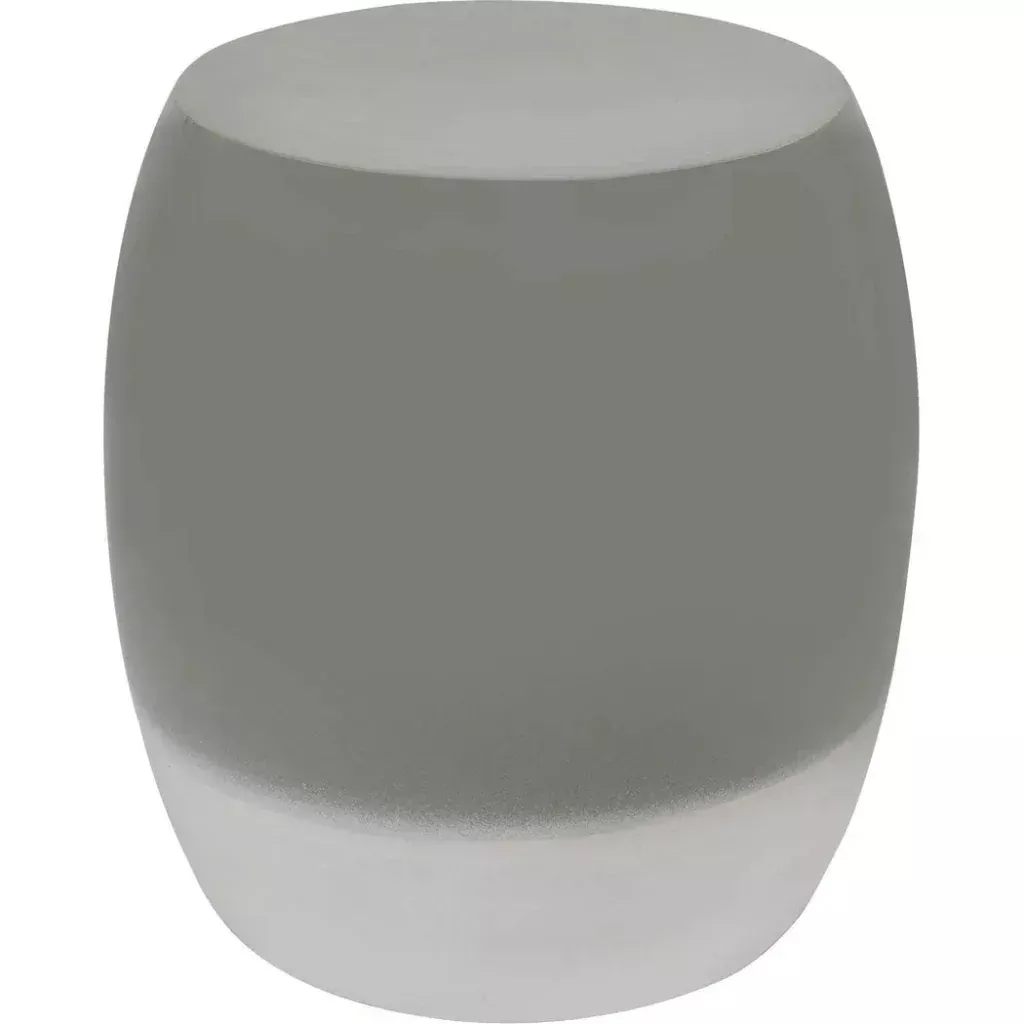 Bud Accent Table Grey Outdoor End Table Garden Stool