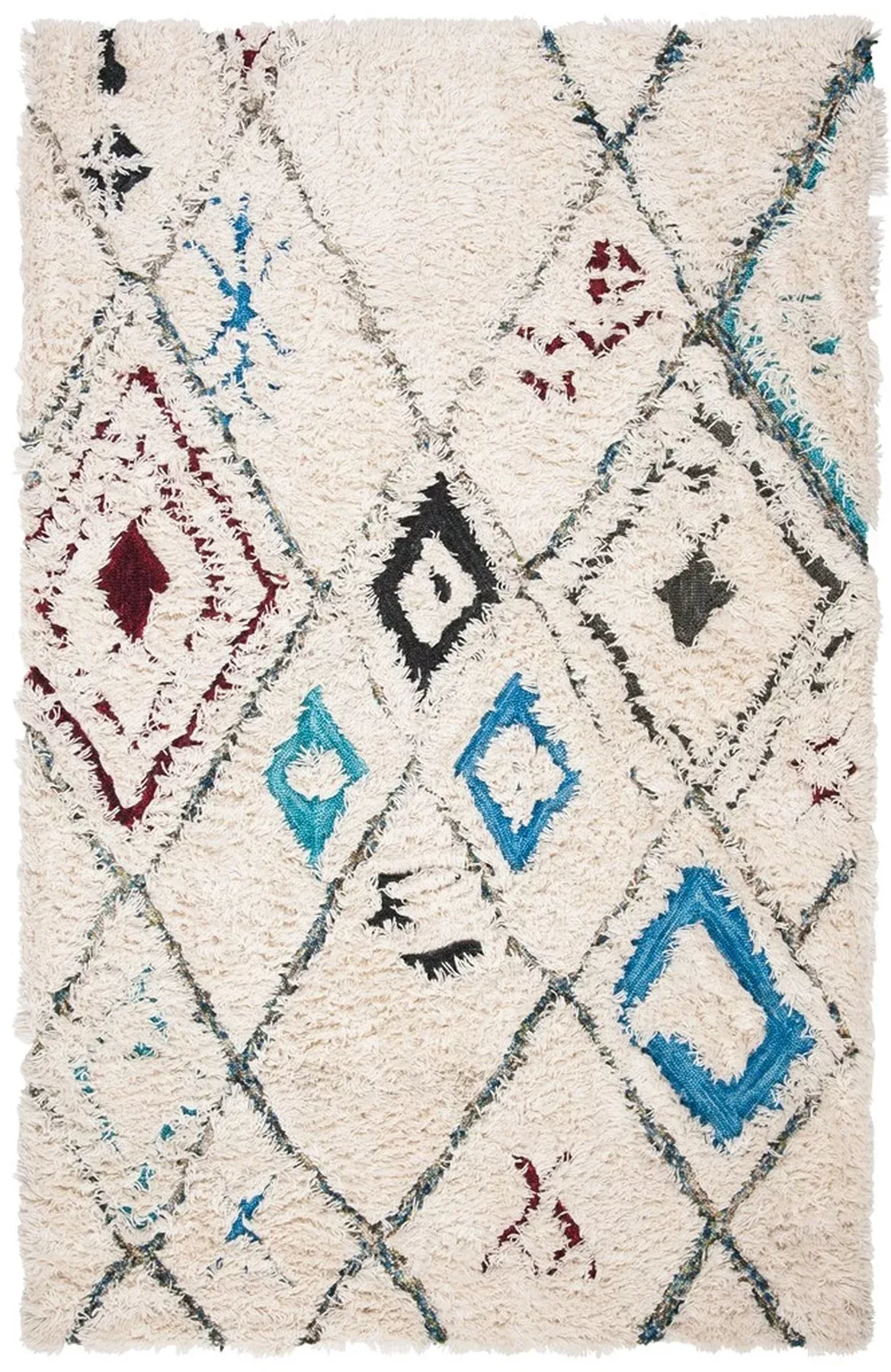 Casablanca Shag 100% Wool Hand-Tufted Rug – Luxurious Pile Height for Cozy Living Spaces