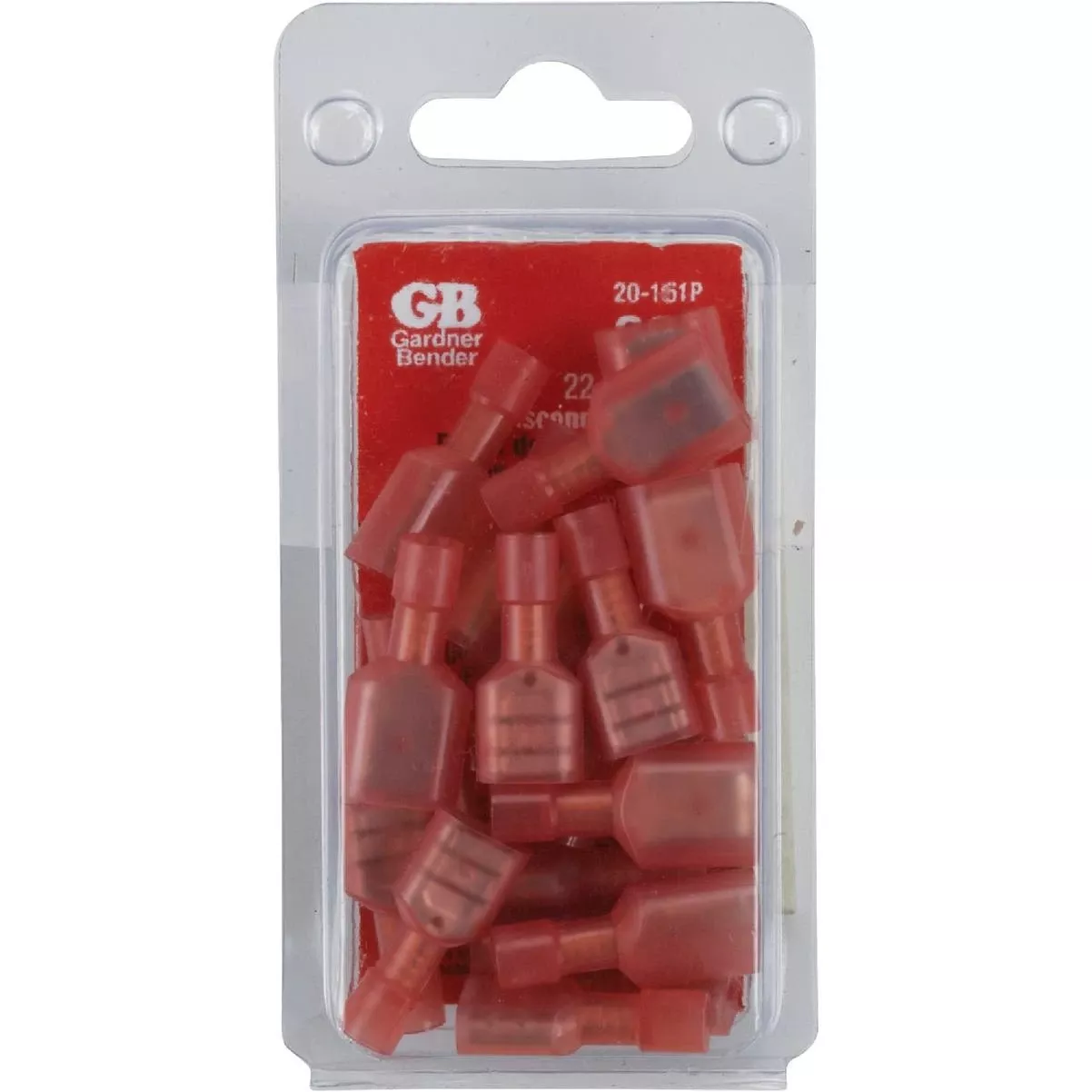 Gardner Bender 22 To 16 Awg Male/female RedFully-insulated Disconnect Pair(10-pack)