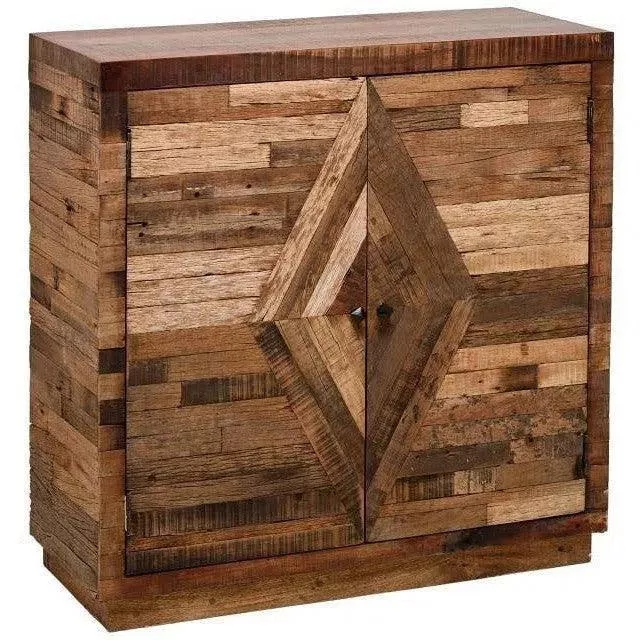 Karira Natural Wood Accent Cabinet