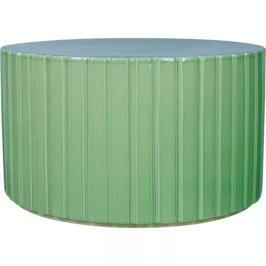 Katra Green Ceramic Outdoor Coffee Table
