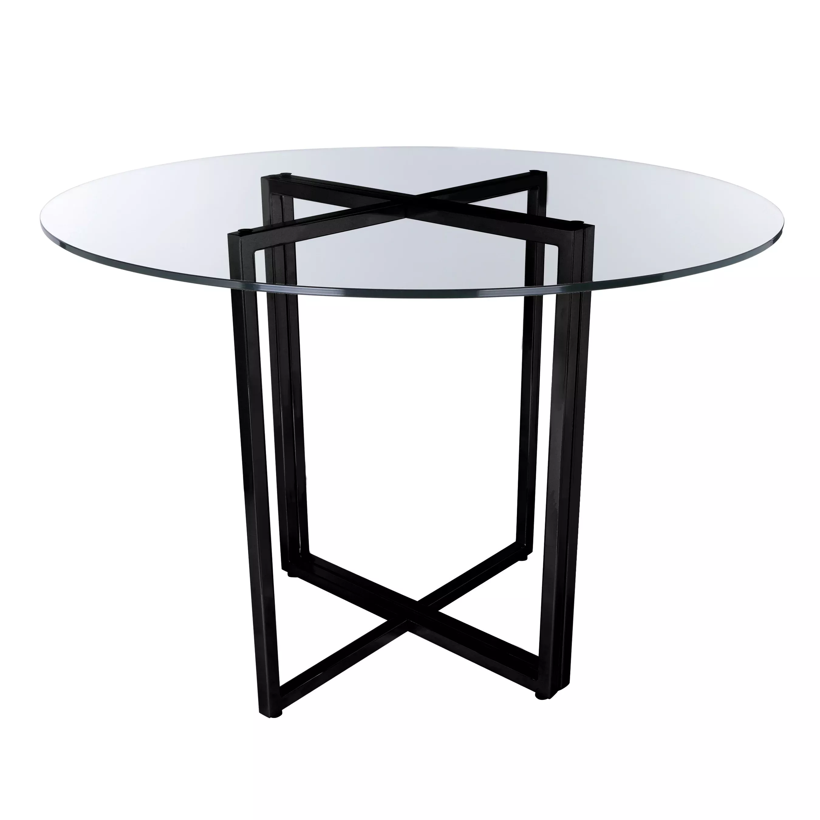 Legend Dining Table - Elegant Round Design with Adjustable Feet and Versatile Steel Base Options