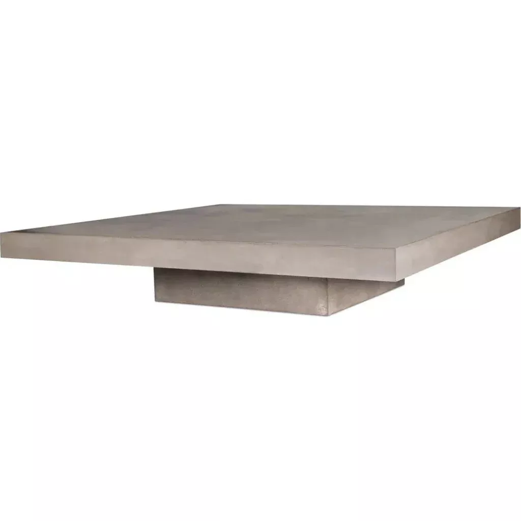 Lima 57" Slate Grey Outdoor Coffee Table