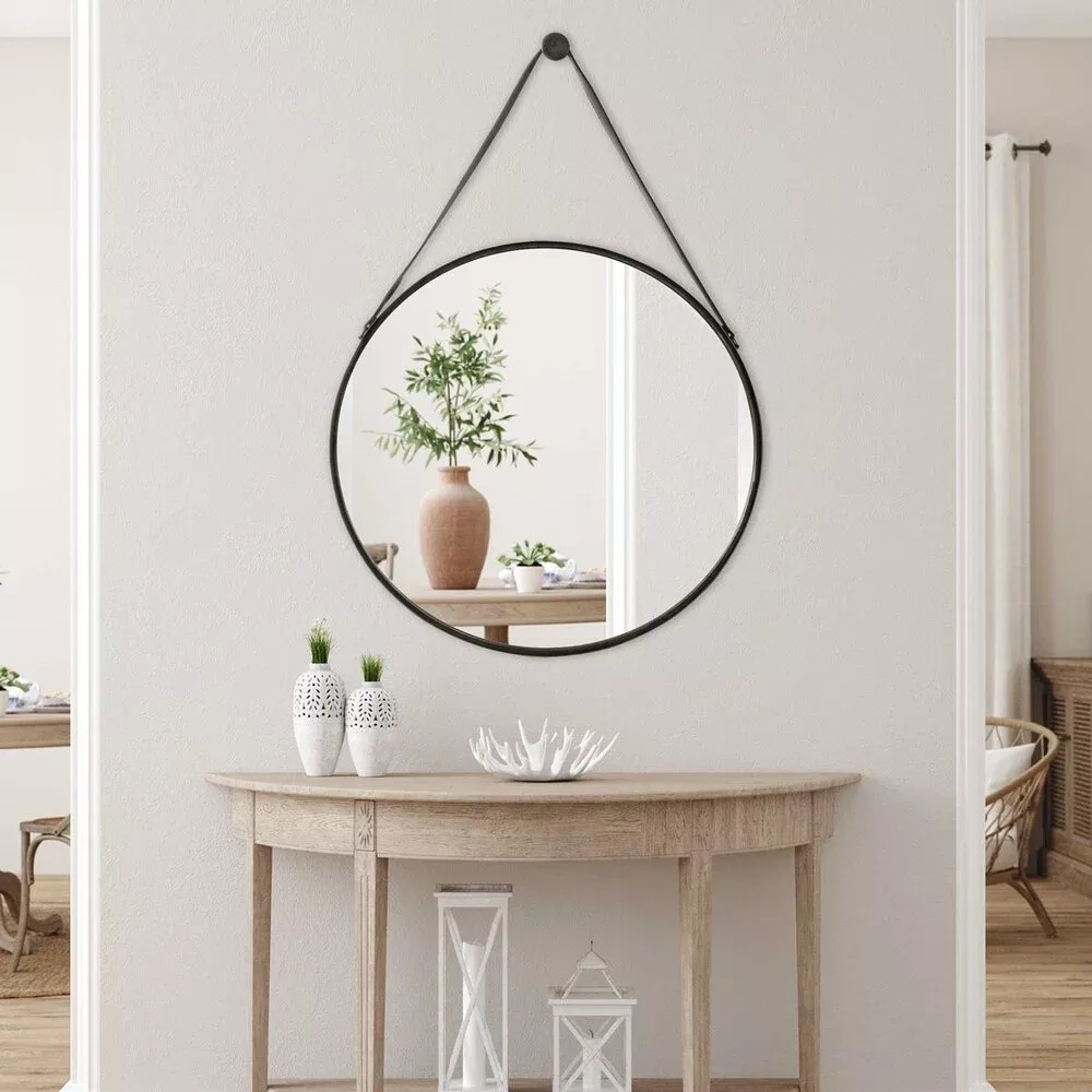 Nordic Circular Hanging Mirror
