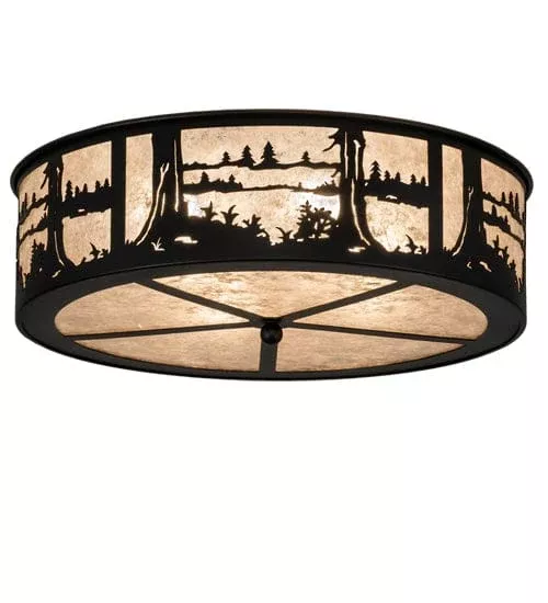 Quiet Pond 22" Flush Mount