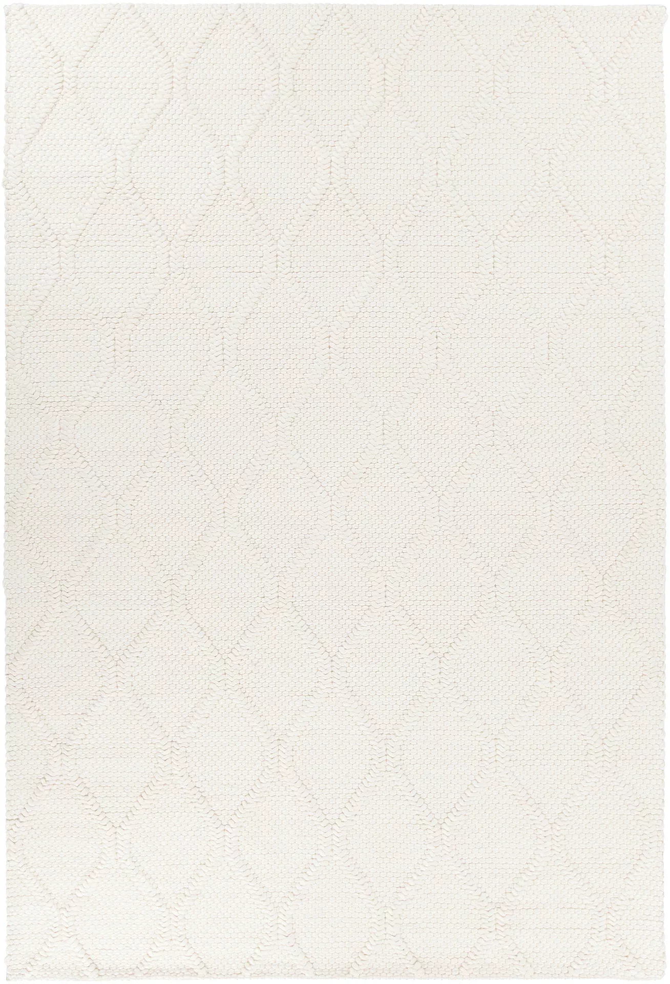 Sujan Hand-Woven Contemporary Wool and Viscose Rug for Elegant Interior Décor and Comfort