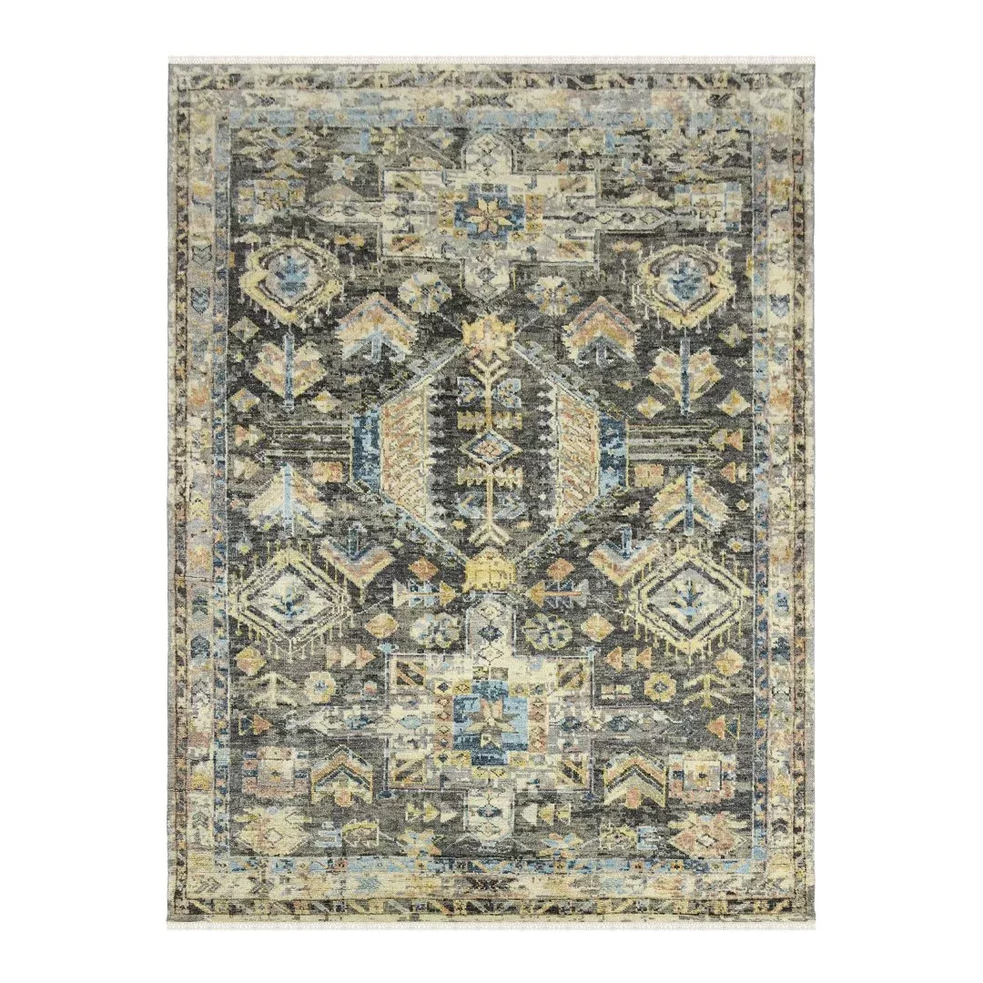 Willow Hand-Knotted Tribal Area Rug – Luxurious New Zealand Wool, Classic Southwestern Design, Timeless Elegance
