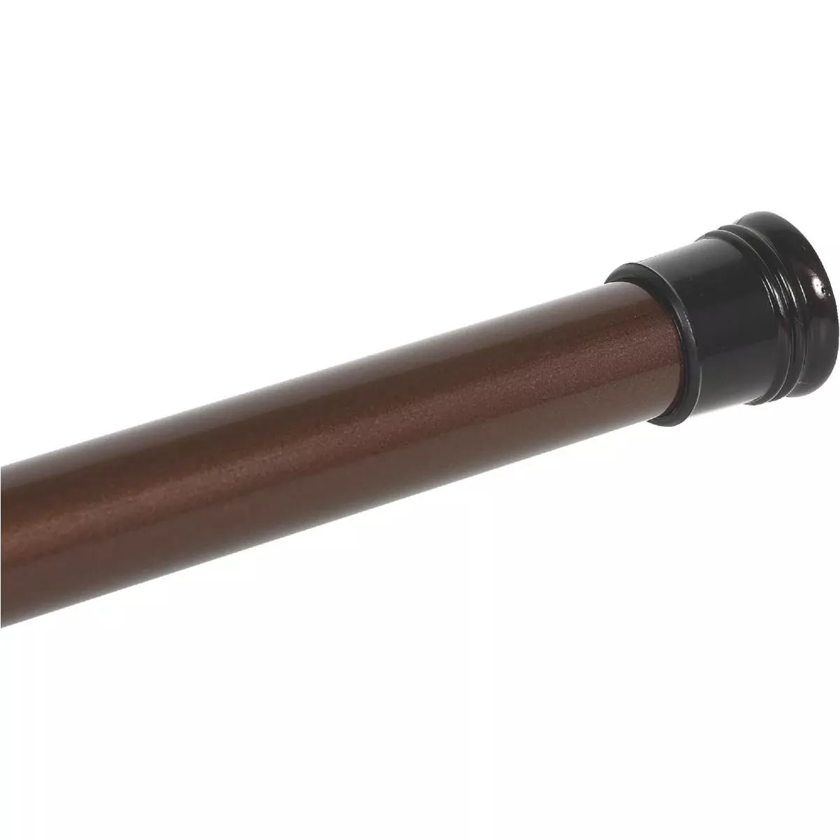 Zenna Home Straight 41 In. To 72 In. Adjustable Tension Shower Rod In Oil Rubbed Bronze