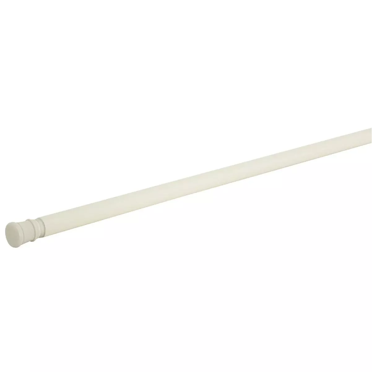 Zenna Home Straight 42 In. To 72 In. Adjustable Tension Shower Rod In Champaign