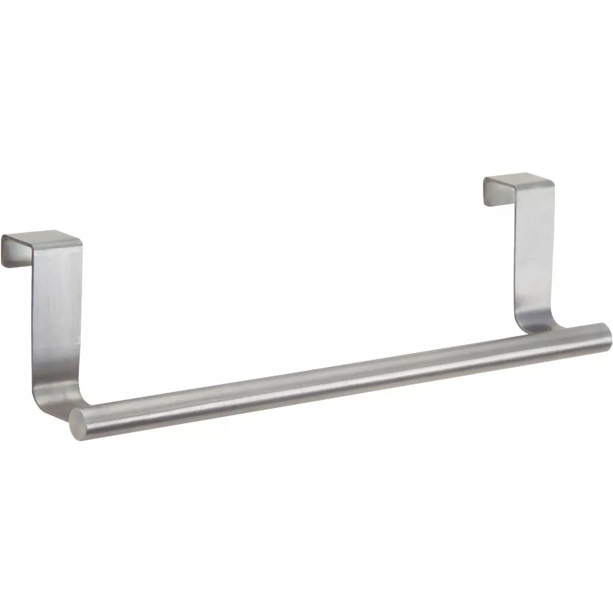 Zia 9-1/4 In. Brushed Stainless Steel Over The Cabinet Towel Bar