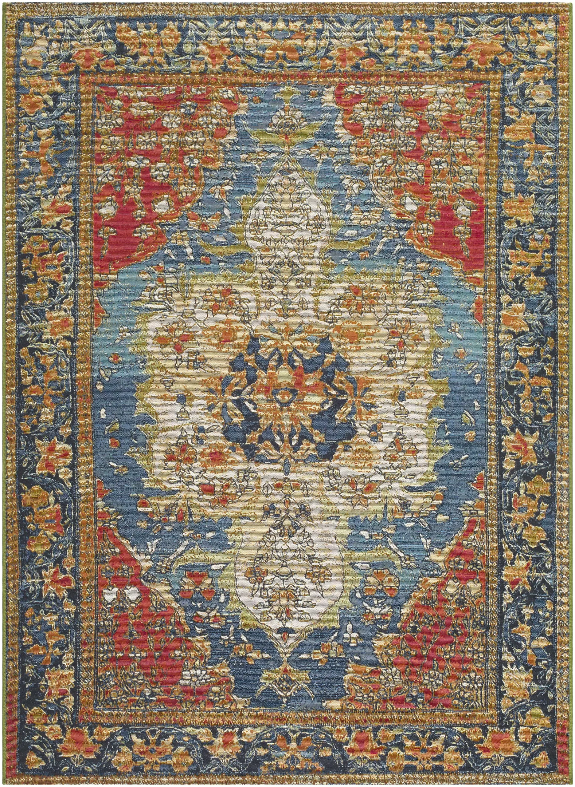 Zorea Traditional Outdoor Area Rug