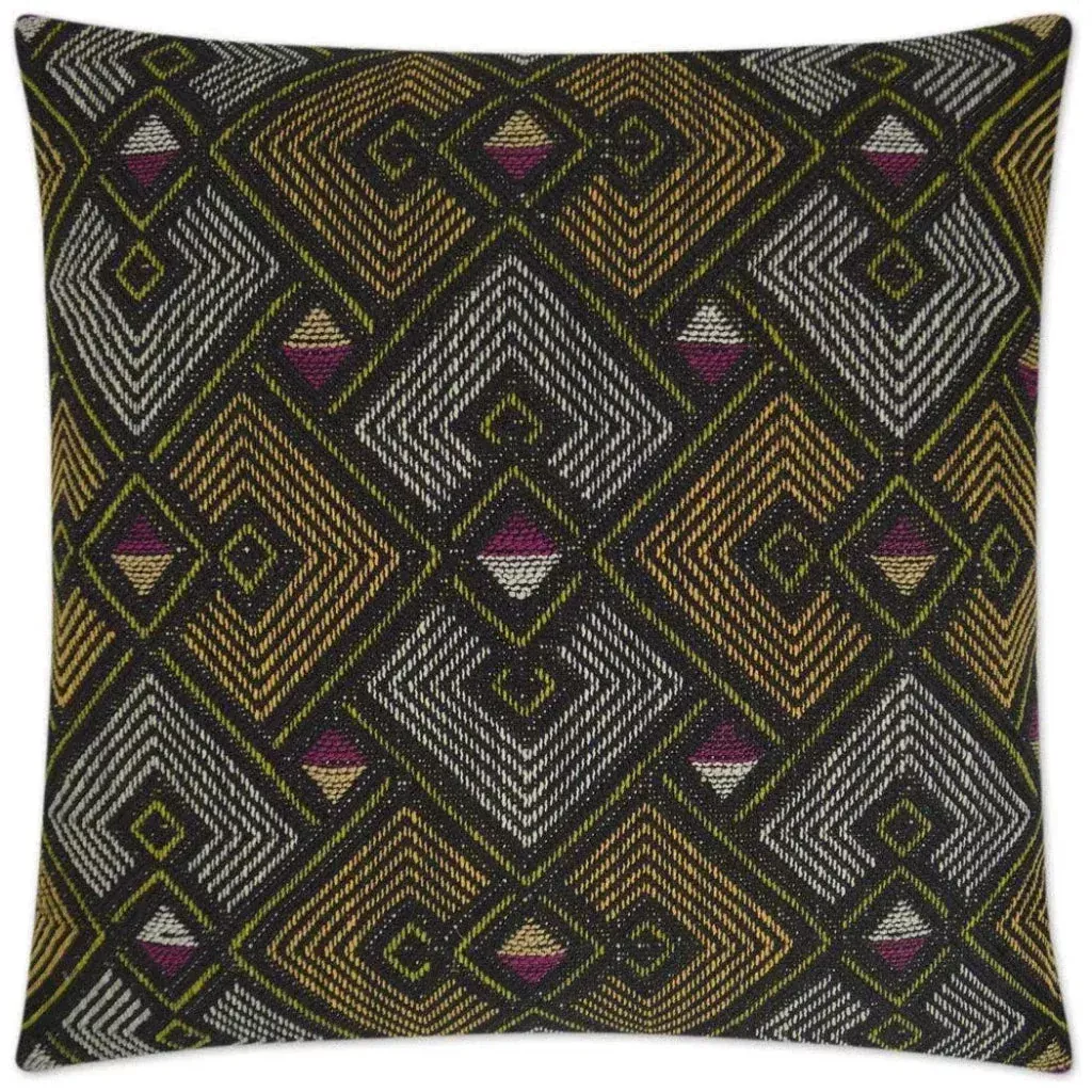 Zozo Multi Color Throw Pillow With Insert