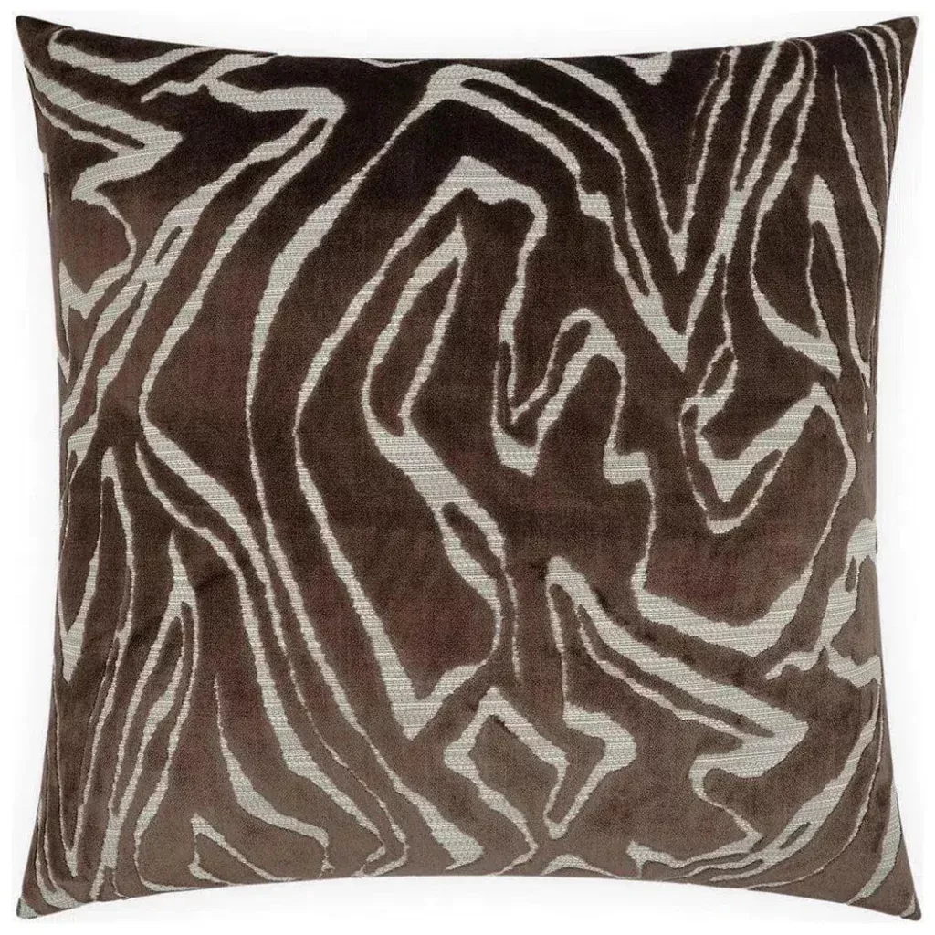 Zuniga Chocolate Brown Throw Pillow Insert