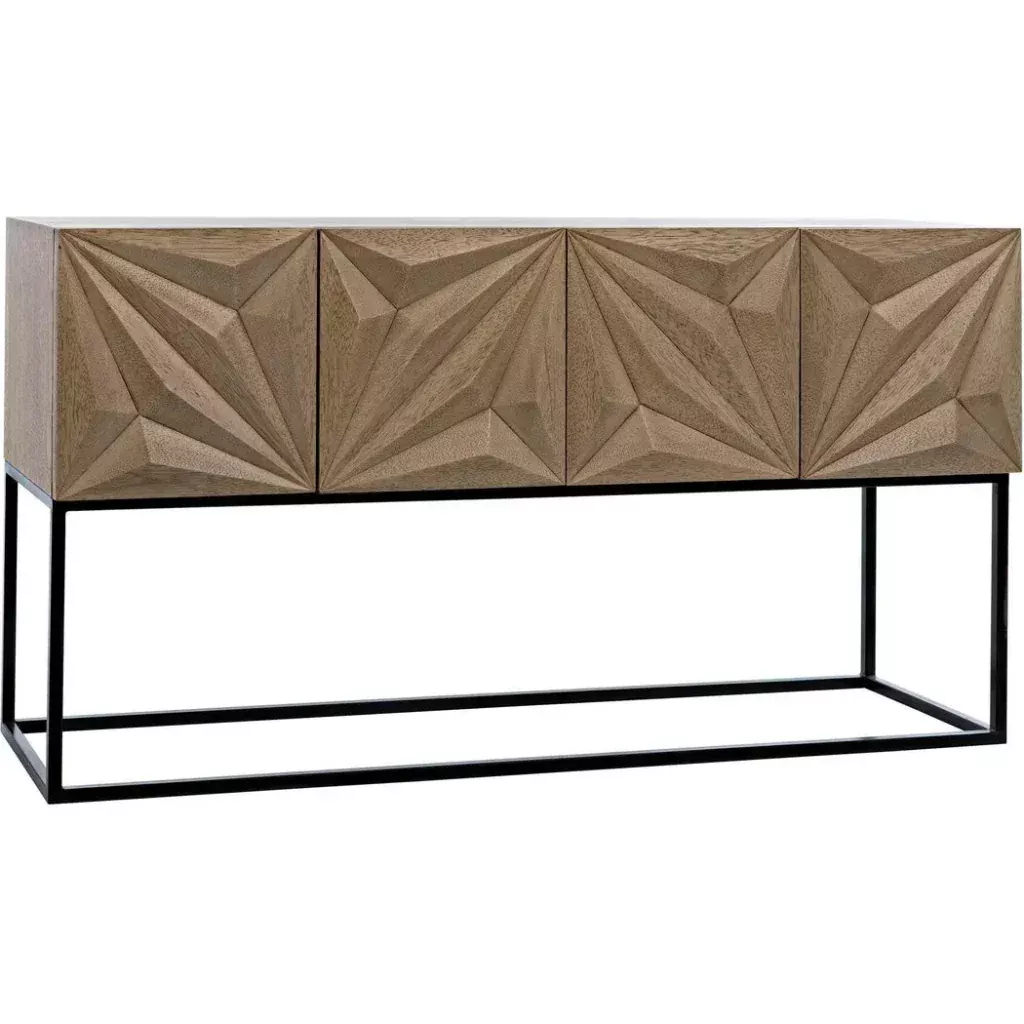 Zurich Wood Rectangle Console Table
